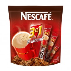 Кофе Nescafe классик 3 в 1, 20шт. в уп